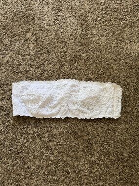 aerie White Lace Bandeau